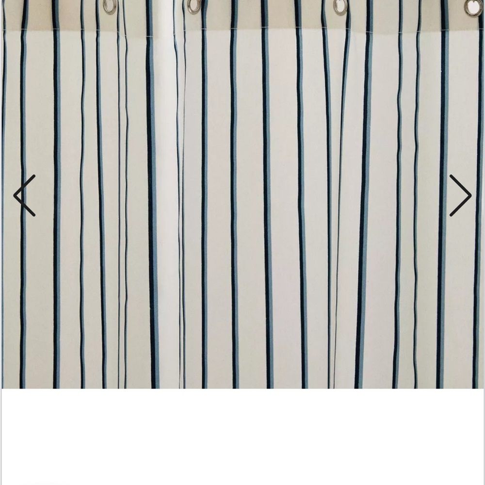 ZARA HOME Striped Shower Curtain - Picture 4 of 6